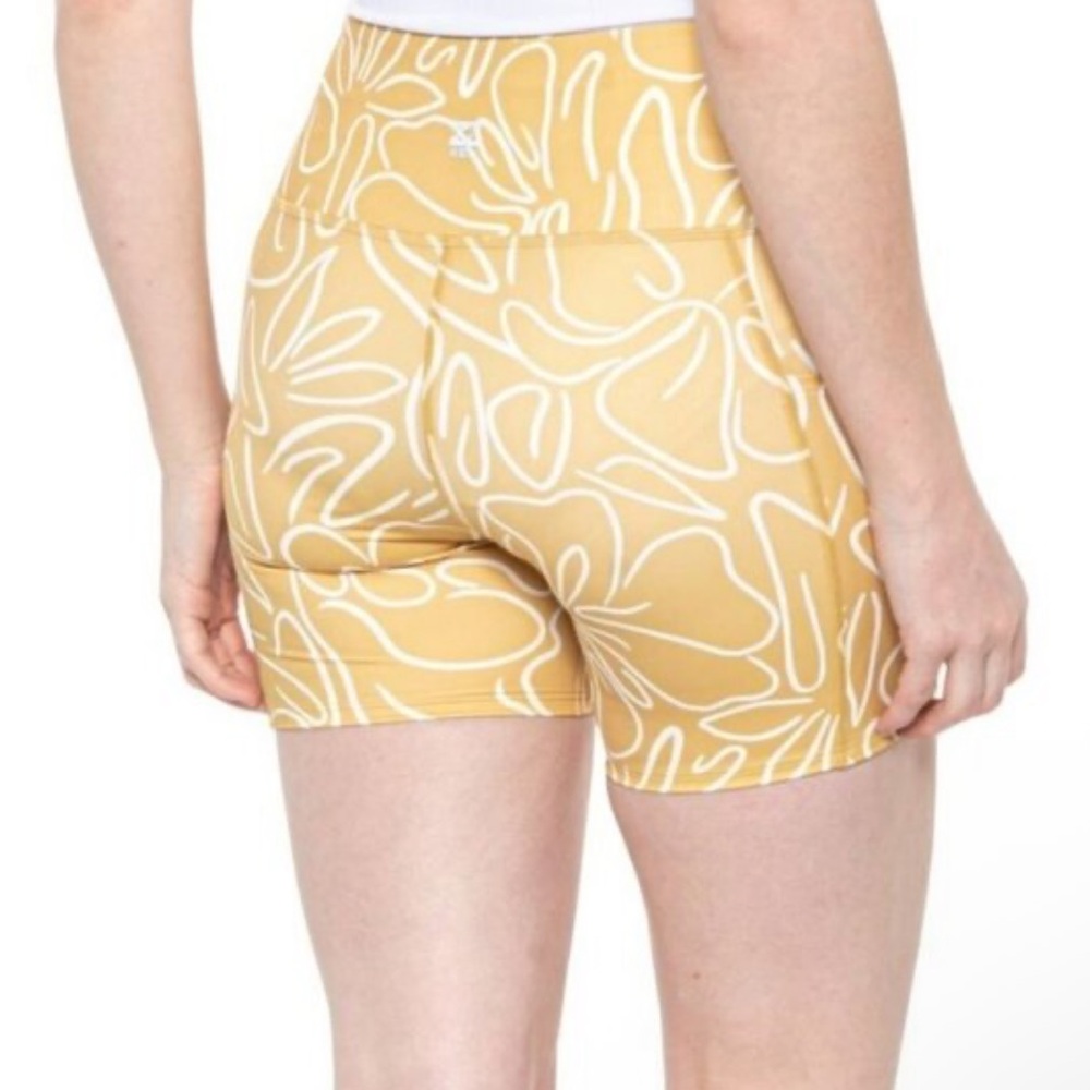 Nwot Billabong Summit Print Bike Shorts View 2